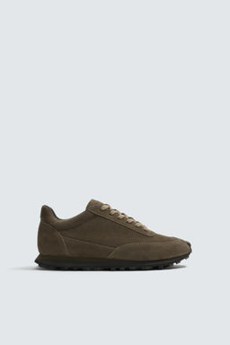 ZAPATILLA PIEL / Gris Topo - Zara фото 4