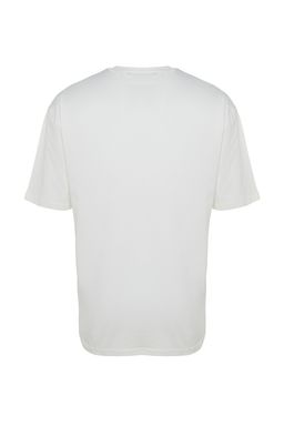 TRENDYOL MAN Siyah Oversize/Genis Kesim Bask?l? %100 Pamuklu T-Shirt TMNSS23TS00261 - Trendyolmilla фото 18