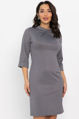 Платье трикотажное Эмми (серое) П14598-10М