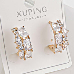 XUPING Серьги с замком кольцо арт. 18 1569 (id 281933)