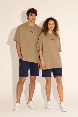 Футболка мужская U.S. Polo Assn хлопок цвета хаки фото 9