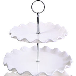 28953 Конфетница 3ярус 19,5-24-29,5 керам LR (х12) - Mayer&boch фото 2