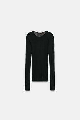 CAMISETA SUPIMA® MANGA LARGA / Negro