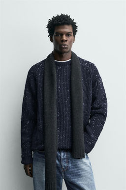 CHENILLE CONTRAST JUMPER - Zara фото 2