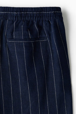Pantal?n en mezcla de lino Relaxed Fit - H&m фото 11