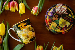 Кружка Натюрморт с тюльпаном, Х. Рейкерс, 0,4 л - Anna lafarg фото 7