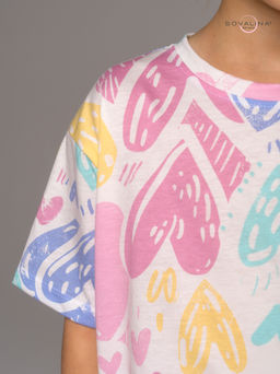 Костюм Мун акварельные сердечки-кэнди - Sovalina фото 4