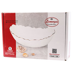 90021-326 Блюдо сервировочное для подачи керамика 32,5х22х12 LR (х8) - Mayer&boch фото 3