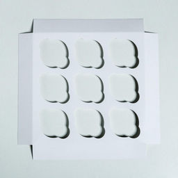 Цена за 5 шт. Коробка для капкейков «С Новым годом!» 25×25×10 см