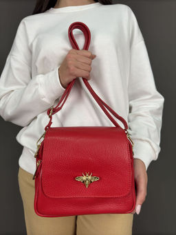 Сумка женская из телячьей кожи