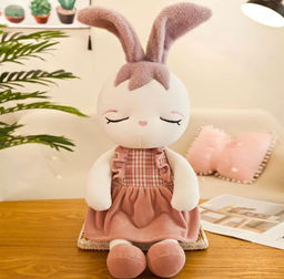 Мягкая игрушка Зайка с меховыми ушами 48 см - Storyland фото 3