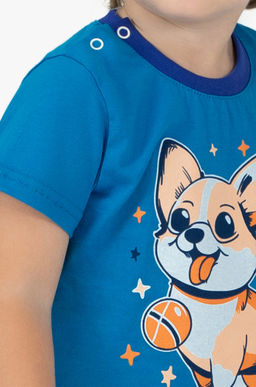 Костюм детский розовыйтемная малина принт мишка - Утенок фото 33