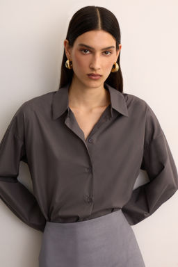 Рубашка прямого силуэта