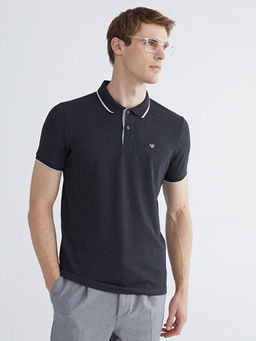 Polo Yaka D?z Erkek Ti??rt