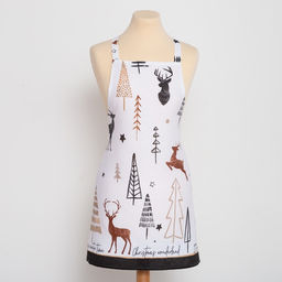 Фартук Доляна X-Mas 60х65см, 100%хл, рогожка 164 г/м2  фото 6