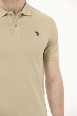 Мужская футболка цвета хаки Basic - U.s. polo assn фото 13