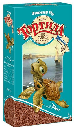 Корм Тортила-Мини д/молодых водных черепашек гранулир. 90г, 24, Зоомир Корм Тортила-Мини д/молодых водных черепашек гранулир. 90г, 24, Зоомир