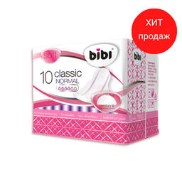 Прокладки BIBI Classic Normal Soft, 4 капли, 10 шт.  фото 5
