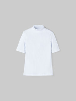 Бадлон с коротким рукавом Белый 7+ - Bungly фото 2