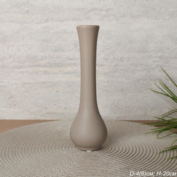 Ваза / 48024E /уп 2/48/ серая