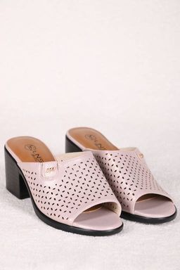 Сабо женские на каблуке