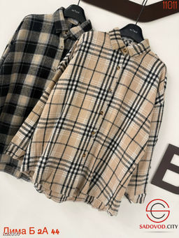 Рубашка женская в клетку