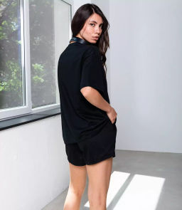 Спортивный костюм #КТ20189, чёрный - Dommod фото 4