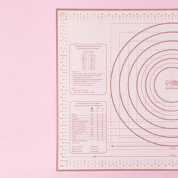 Коврик для выпечки армированный «Ингредиенты», 66×46×0.04 см