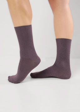 CLE Носки жен.Д2422 база лапша меланж св.бежевый - Clever wear фото 6