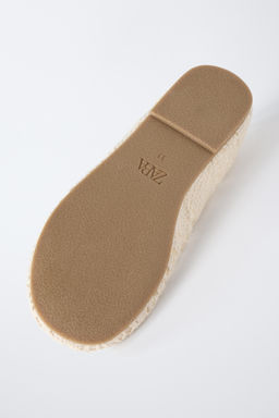 CROCHET BALLET FLATS - Zara фото 7