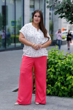 Брюки Luxury Moda 1447 розовый