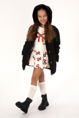 K_z _ocuk Siyah Kaban