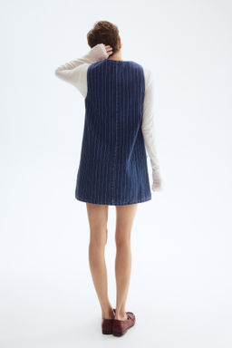 Vestido denim con escote en V - H&m фото 4
