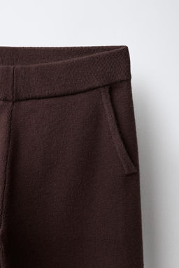 PANTAL?N PUNTO WIDE LEG / Marr?n - Zara фото 4