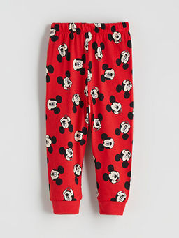 Mickey Mouse Bask?l? Erkek Bebek Pijama Alt