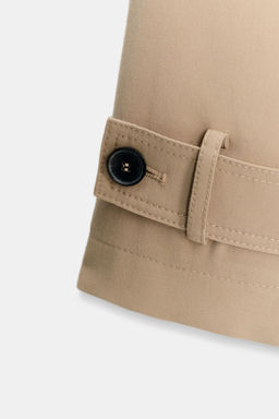 CAZADORA TRENCH CINTUR?N / Camel claro - Zara фото 11