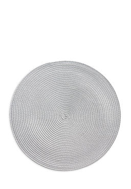 Набор салфеток сервировочных D36, 2 штуки светло-серый полипропилен