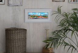 Набор для вышивания PANNA Города России G-7187 Летний Сочи 36.5 х 14 см