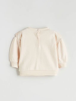 Bebe Yaka K?z Bebek Sweatshirt