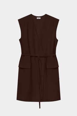 Платье-жилет с тонким поясом - Mollis фото 6