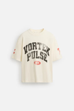 WASHED PRINT T-SHIRT - Zara фото 7