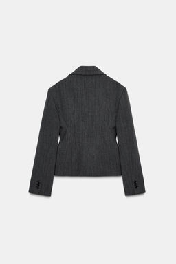 ZW COLLECTION TEXTURED TAILORED BLAZER - Zara фото 4