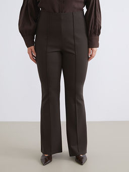 Beli Lastikli ?spanyol Pa?a Kad?n Pantolon