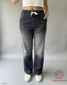 Джинсы с высокой посадой