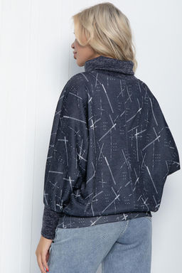 Джемпер Бернарда (темно-синяя) Б11449 - Lt collection фото 2