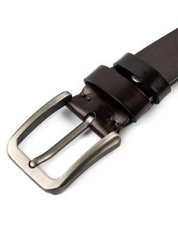 Мужской кожаный ремень Dierhoff ДРК 3055/1-40 Коричневый