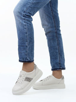 03-YC523-2 LT. BEIGE Полуботинки спортивные женские (натуральная кожа)