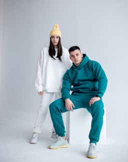 футер 3х нитка С НАЧЕСОМ качества ПЕНЬЕ Костюм мужской утепленный - Knitka wear фото 9