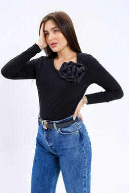 Лонгслив трикотажный Роза