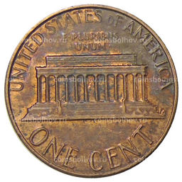 Монета 1 цент 1983 года США